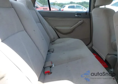 2002 Honda Civic Lx из США, поврежденный, VIN 1HGES16552L063333